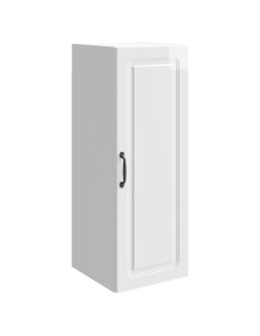 Mobiletto a muro Bianco Lucido 33 x 34,5 x 90 cm