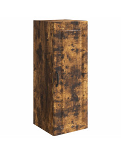 Mobiletto a muro Rovere Fumo 33 x 34,5 x 90 cm