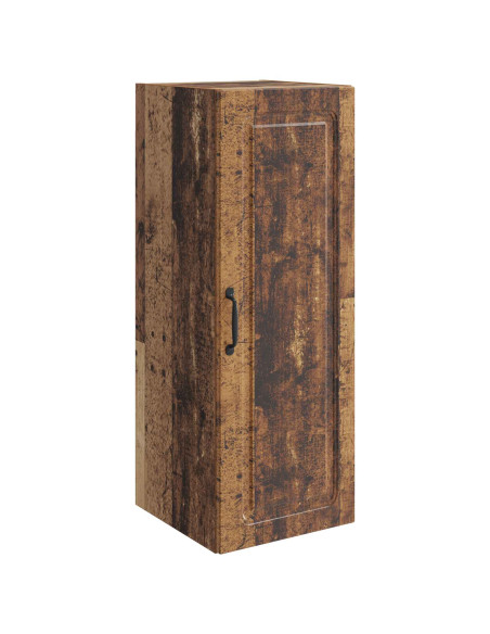 Mobiletto a muro Legno antico 33 x 34,5 x 90 cm
