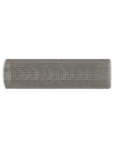 Rete per schermatura 40 x 1000 cm 3 Mesh Argento