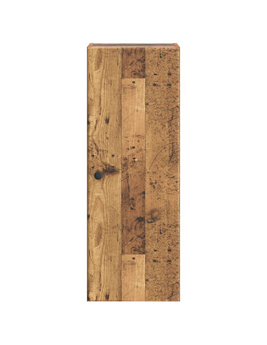 Mobiletto a muro Legno antico 33 x 34,5 x 90 cm