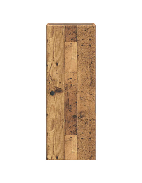 Mobiletto a muro Legno antico 33 x 34,5 x 90 cm