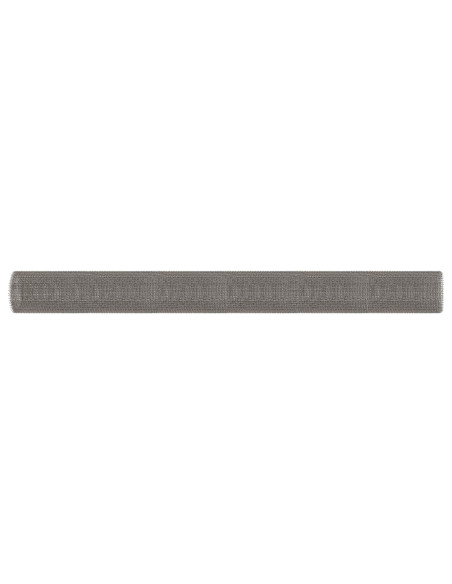 Rete per schermatura 120 x 500 cm 3 Mesh Argento