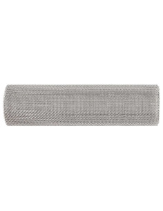 Rete per schermatura 40 x 500 cm 6 Mesh Argento