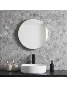 Piastrelle Mosaico Grigio Chiaro 30 x 30 cm Marmo