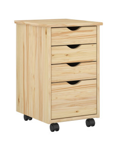 Mobile con Ruote con ruota Marrone 34 x 39 x 56 cm 2
