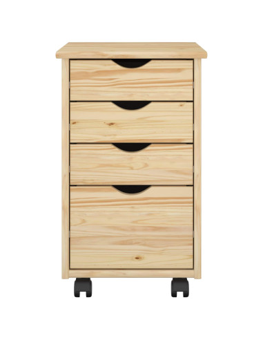 Mobile con Ruote con ruota Marrone 34 x 39 x 56 cm