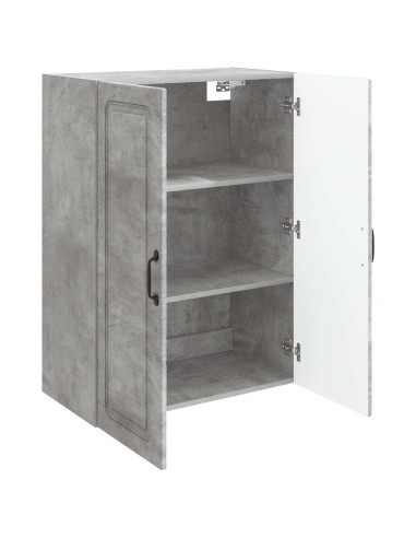 Mobiletto a muro Grigio Cemento 66 x 34,5 x 90 cm
