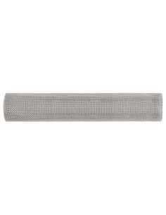 Rete per schermatura 60 x 1000 cm 6 Mesh Argento