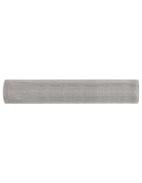 Rete per schermatura 60 x 1000 cm 6 Mesh Argento