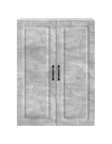 Mobiletto a muro Grigio Cemento 66 x 34,5 x 90 cm