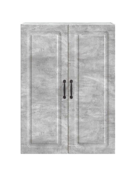 Mobiletto a muro Grigio Cemento 66 x 34,5 x 90 cm
