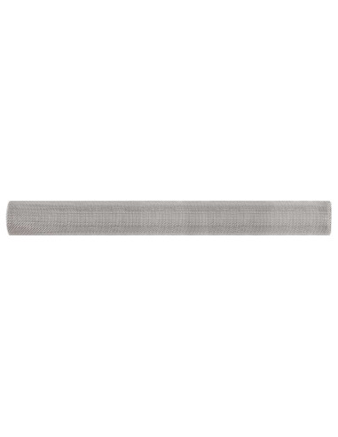 Rete per schermatura 100 x 500 cm 6 Mesh Argento