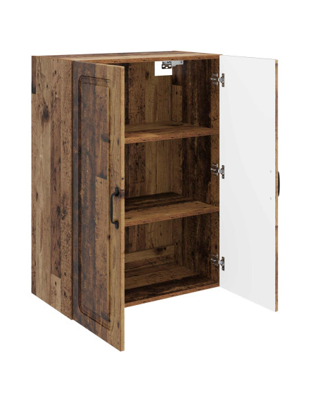 Mobiletto a muro Legno antico 66 x 34,5 x 90 cm