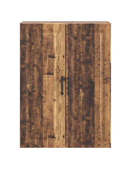 Mobiletto a muro Legno antico 66 x 34,5 x 90 cm
