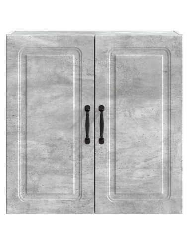 Mobiletto a muro Grigio Cemento 59 x 31 x 60 cm