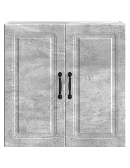 Mobiletto a muro Grigio Cemento 59 x 31 x 60 cm