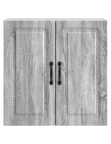 Mobiletto a muro Sonoma grigio 59 x 31 x 60 cm