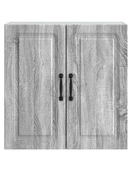 Mobiletto a muro Sonoma grigio 59 x 31 x 60 cm