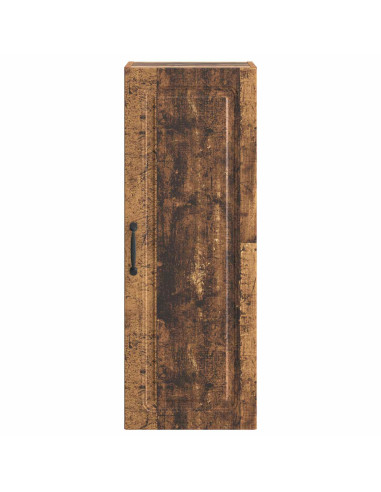 Mobiletto a muro Legno antico 33 x 34,5 x 90 cm