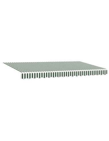 Tenda Retrattile Verde 400 x 200 cm Tessuto