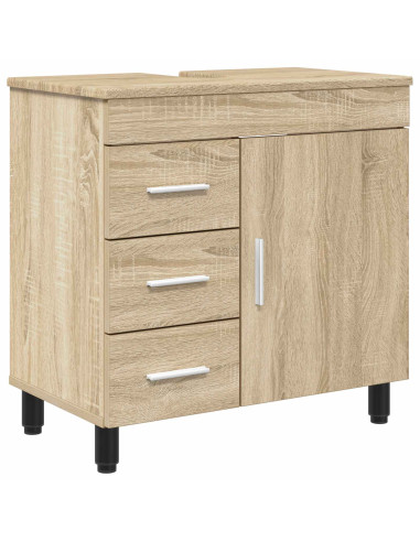 Mobiletto da bagno Rovere Sonoma 60 x 35 x 60 cm
