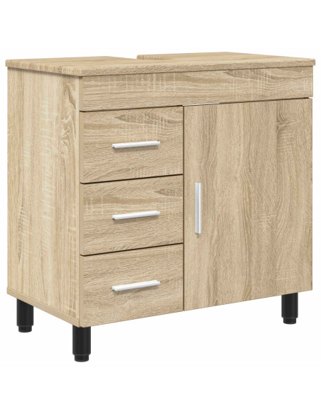 Mobiletto da bagno Rovere Sonoma 60 x 35 x 60 cm