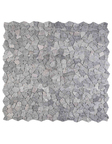 Piastrelle Mosaico Grigio Chiaro 30 x 30 cm Marmo