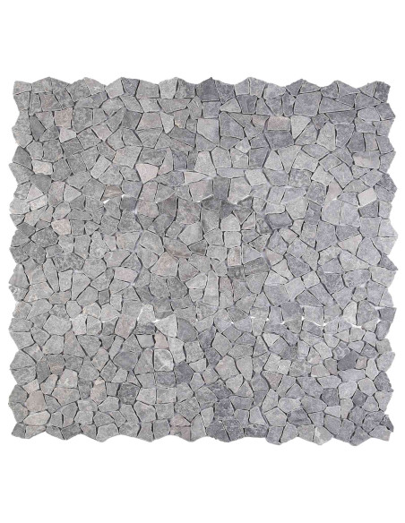 Piastrelle Mosaico Grigio Chiaro 30 x 30 cm Marmo