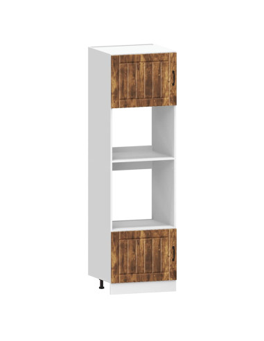 Set Mobili da Cucina 7 pz Lucca Rovere Fumo Legno Multistrato