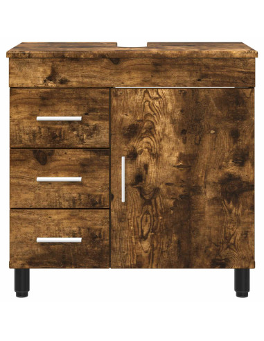 Mobiletto da bagno Rovere Fumo 60 x 35 x 60 cm