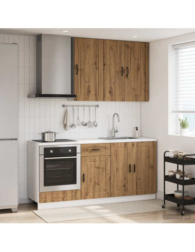 Unità Cucina PORTO 5 pcs Rovere Artigianale