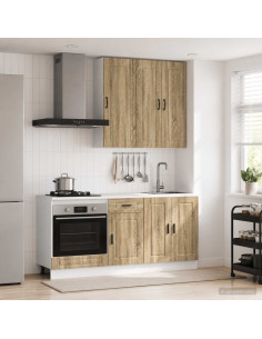 Unità Cucina PORTO 5 pcs Rovere Sonoma Legno ingegnerizzato