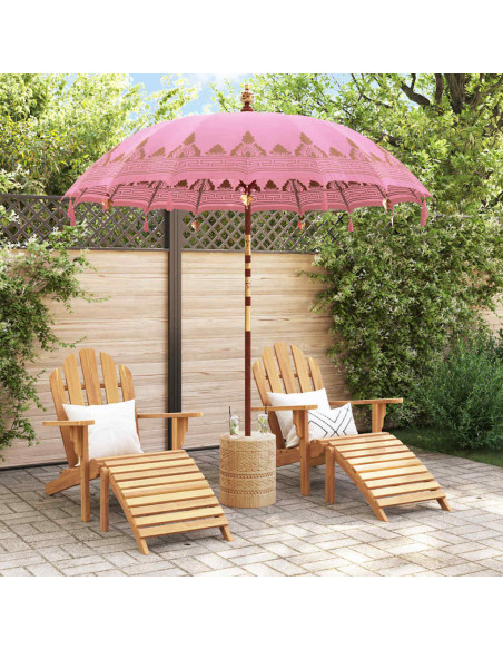 Parasol Balinese Rosa 215 x 215 x 260 cm