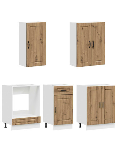 Unità Cucina PORTO 5 pcs Rovere Artigianale