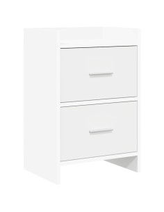 Comodini Bianco 40 x 30 x 60 cm Legno ingegnerizzato