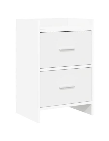 Comodini Bianco 40 x 30 x 60 cm Legno ingegnerizzato