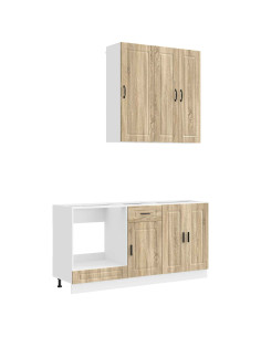 Unità Cucina PORTO 5 pcs Rovere Sonoma Legno ingegnerizzato 2