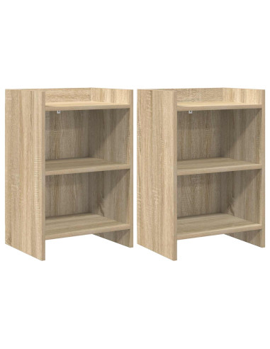 Comodini 2 pcs Rovere Sonoma 40 x 30 x 60 cm