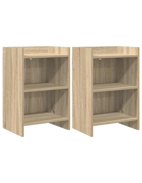 Comodini 2 pcs Rovere Sonoma 40 x 30 x 60 cm