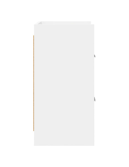 Comodini Bianco 40 x 30 x 60 cm Legno ingegnerizzato