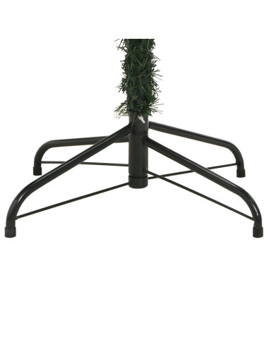 Albero di Natale Artificiale Incernierato con Pigne 240 cm