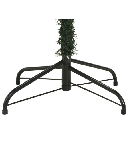 Albero di Natale Artificiale Incernierato con Pigne 240 cm