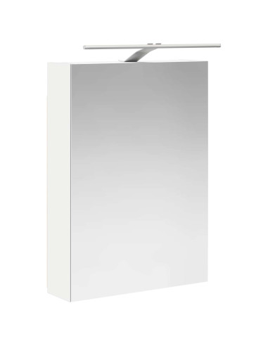 Set di Armadi da Bagno 5 pcs Bianco Legno ingegnerizzato