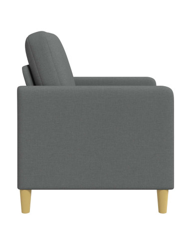 Divano con Storage Grigio Scuro 72 x 78 x 87 cm Poliestere