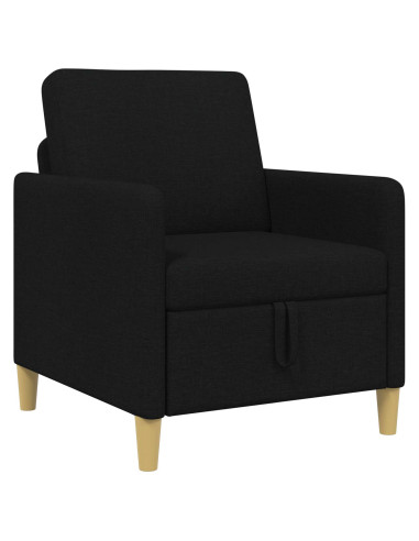 Divano con Storage Nero 72 x 78 x 87 cm Poliestere