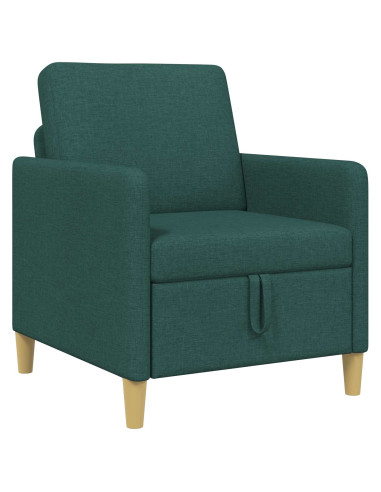 Divano con Storage Verde Scuro 72 x 78 x 87 cm Poliestere