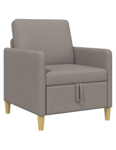 Divano con Storage Tortora 72 x 78 x 87 cm Poliestere 2