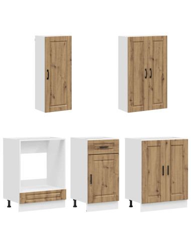 Unità Cucina PORTO 5 pcs Rovere Artigianale