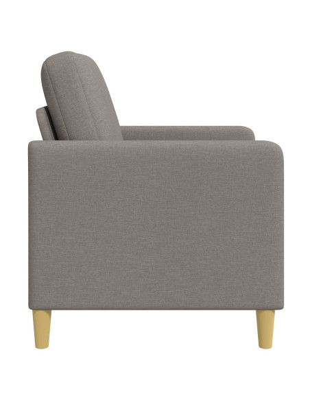 Divano con Storage Tortora 72 x 78 x 87 cm Poliestere